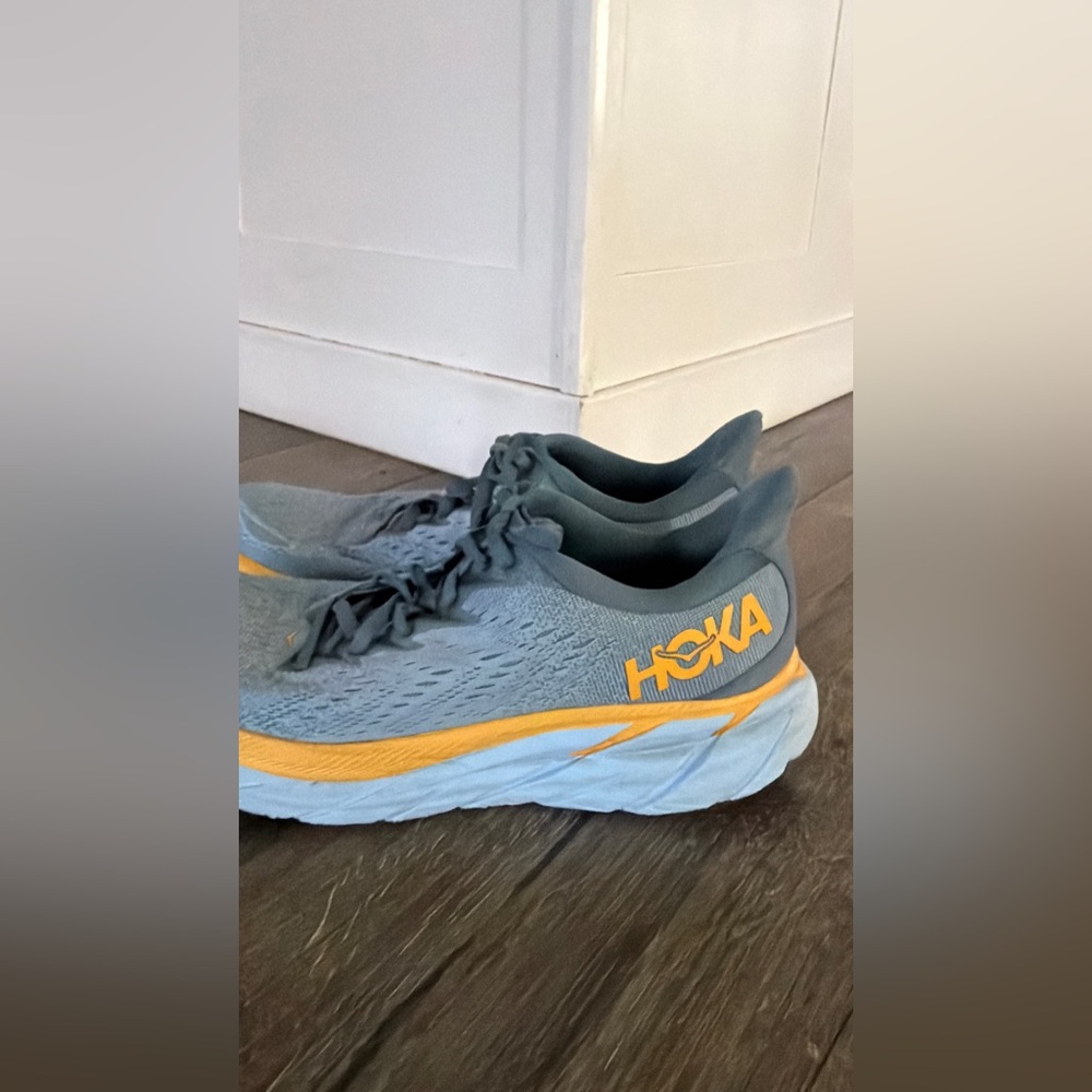 Hoka One One Men's Clifton 8 Blue Running Sneakers 1119393 GBMS Size 9.5 D - Picture 3 of 13